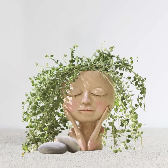 Face Flower Planter - Image 1