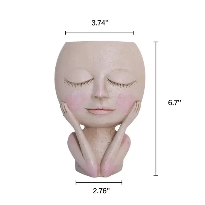Face Flower Planter - Image 7