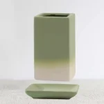 Green Ceramic Planter 04