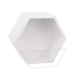 3 pc Wall Hanging Planter White - Image 2