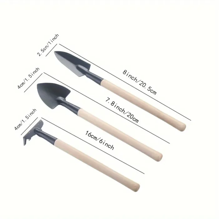 3 pcs Premium Garden Tool Set - Image 3