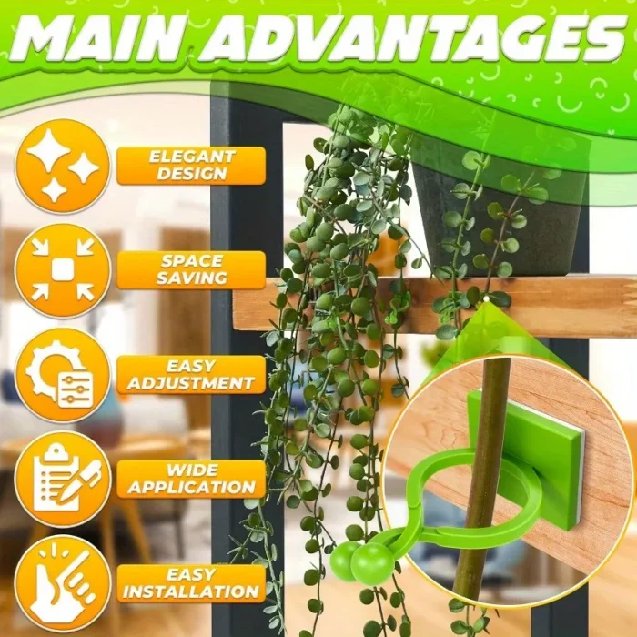 60 pcs Wall Plant Clip Set - Image 8